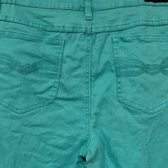 Earl Jean Green-Blue Jeans - Size 14 - Picture 3 of 4